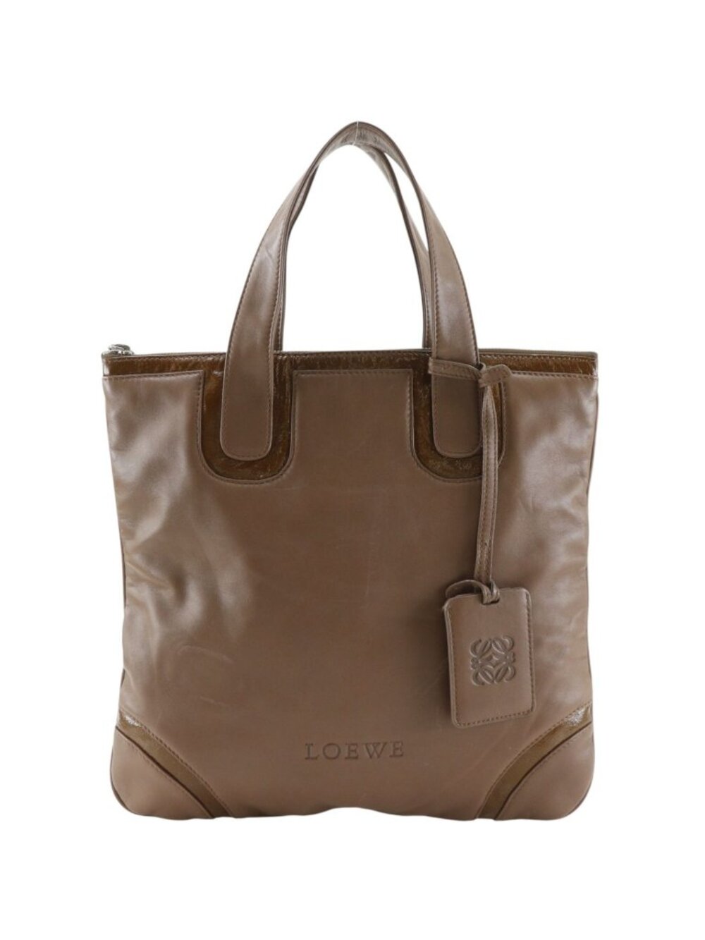 Loewe Back Leather Brown Handbag
